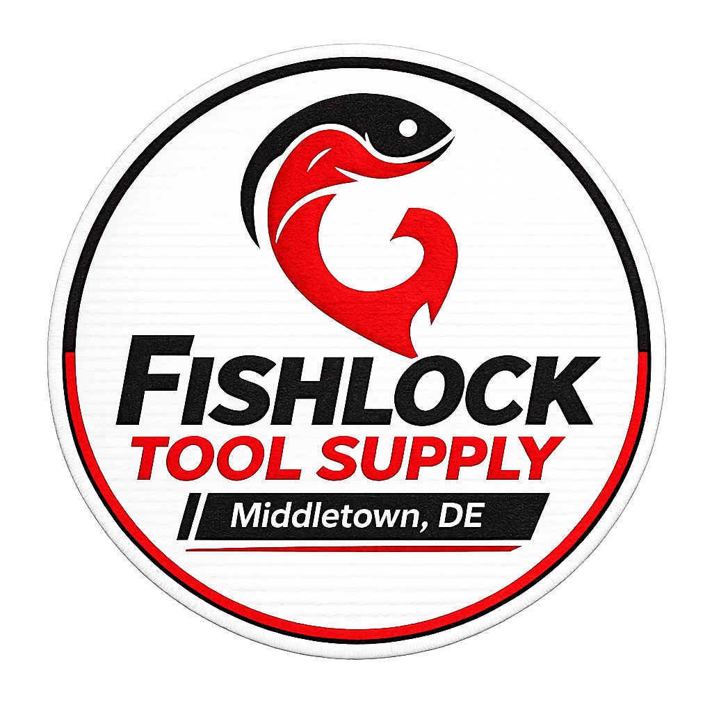 Fishlock Tool Supply fish logo